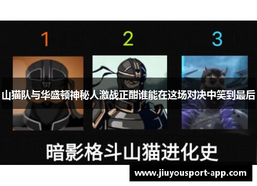 山猫队与华盛顿神秘人激战正酣谁能在这场对决中笑到最后